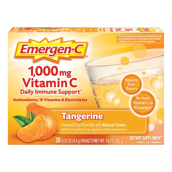 Antioxidantes B En Polvo De Vitamina C De 1000 Mg De Emergen