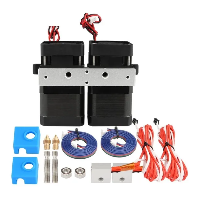 H1647 Impresora Extrusor Doble Mk9 Hotend Directo Dual 12v
