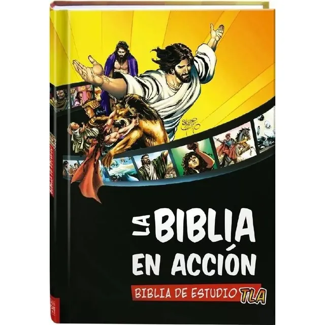 Biblia Infantil En Acción Lenguaje Actual Tla - Ilustrada