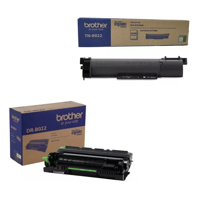 Kit Brother Tnb022 Y Drb022 Para Dcp-b7535/7640dw