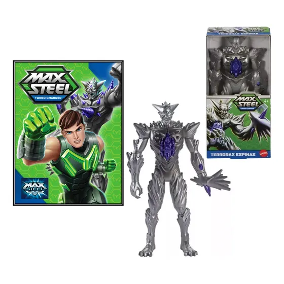 Max Steel Terrorax Espinas + Poster Coleccionable Original