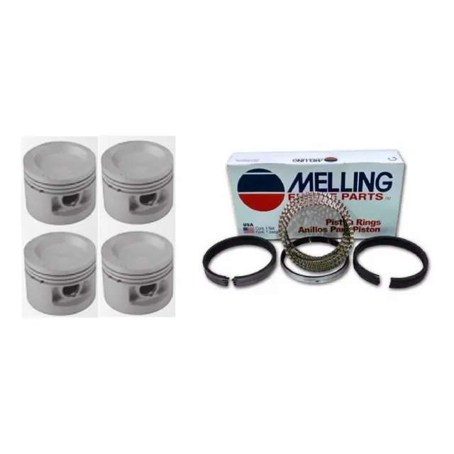 Pistones Anilos Melling Golf Jetta A2 1.8 89-93 Corsar 1989