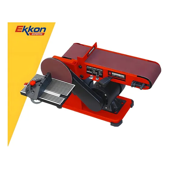 Lijadora de banda Kommberg KB-LBD150 roja 375W