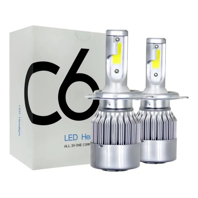 Kit Bi-led Hid Bixenon Luces Faros H4 Alta Y Baja Precio Par