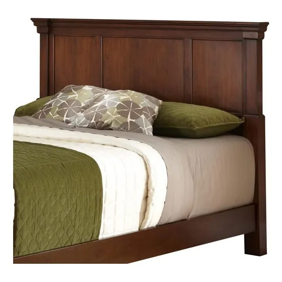 Home Styles - Cabecera Rústica Color Cereza Queen De Aspen Color Cereza Rústica