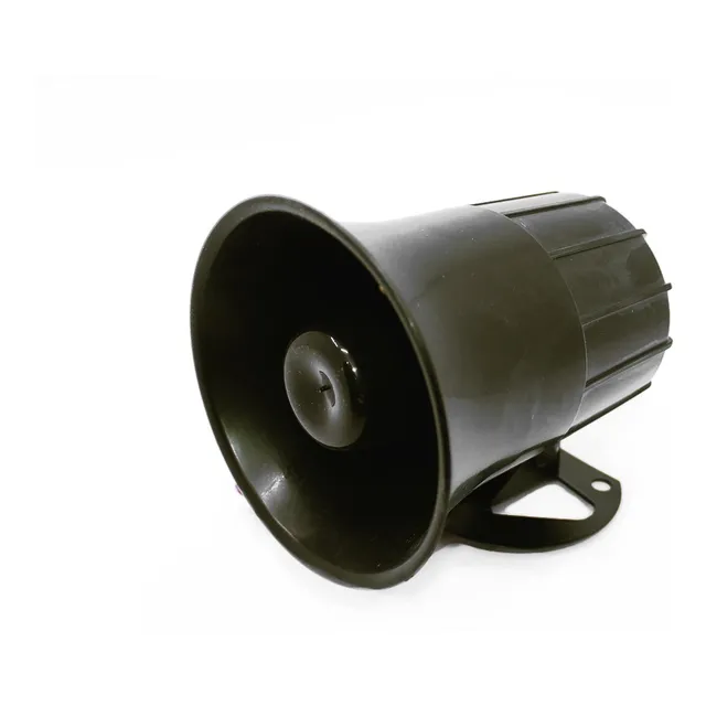 Sirena  Alarma Universal 12v. 15w. 6 Tonos Mediana