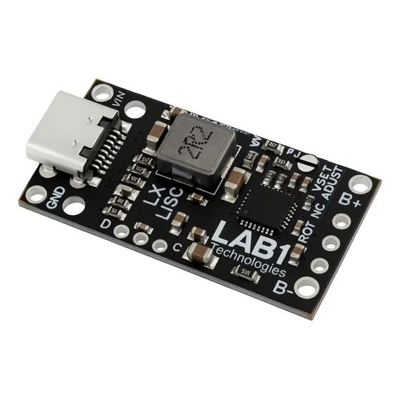 Modulo Cargador Bateria Litio 18650 Usb-c Bms 2s 3s Qc Fast