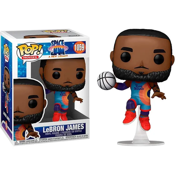 Funko Pop! Pelicula: Space Jam, Lebron James Nuevo Sellado!