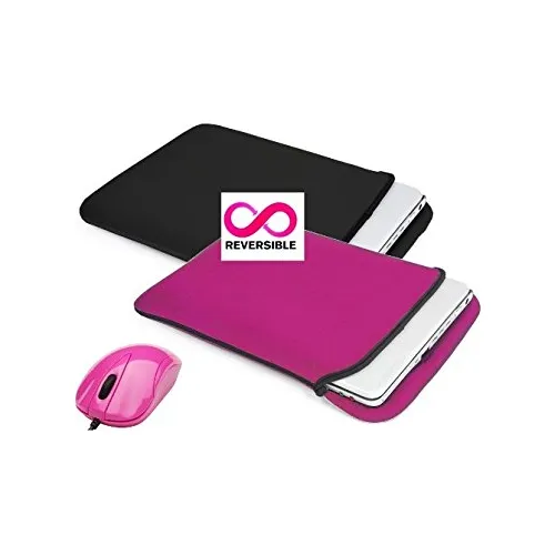 Targus Reversible Funda Para Portatil 15   17  Rosa Mouse