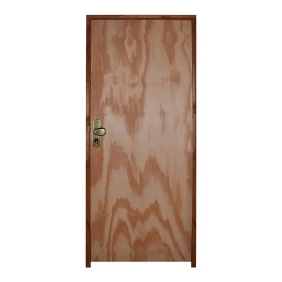 Porta Lisa Mescla 210x92 Batente 09 Cm Fechadura Externa