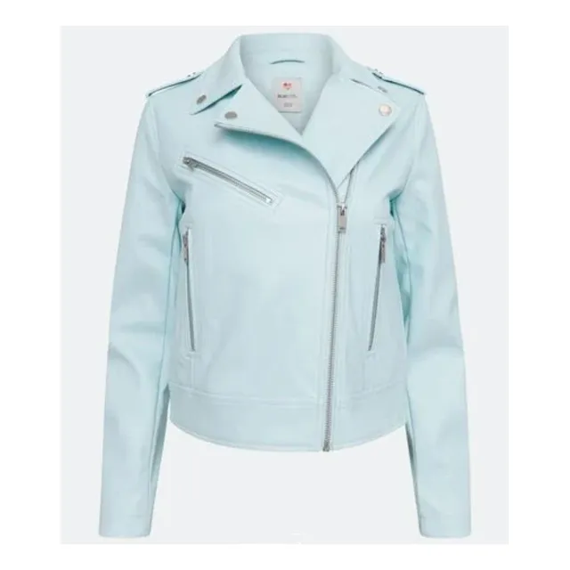 Chaqueta Biker Campera Efecto Piel Cuero Renner Nuev Sin Uso