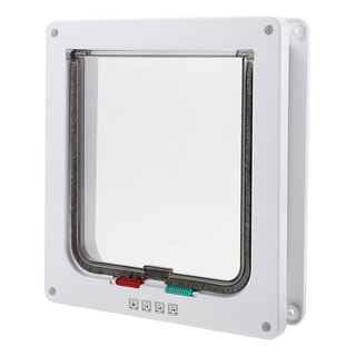 Trompeta: 20 X 19 X 2 Cm, Puerta Ajustable Para Mascotas Par Trompeta: 20 X 19 X 2 Cm, Puerta Ajustable Para Mascotas Par