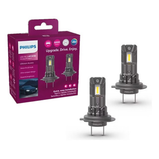 Par Lâmpada Led Philips Ultinon Access H7 H18 6000k Nano 1:1 Par Lâmpada Led Philips Ultinon Access H7 H18 6000k Nano 1:1