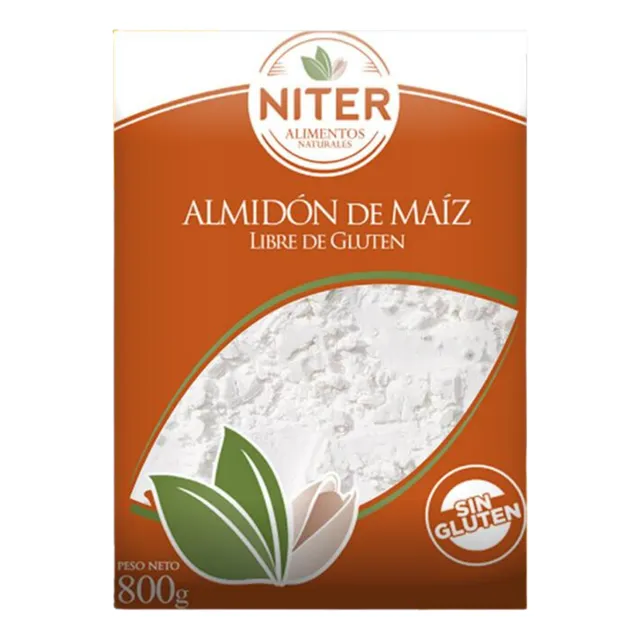 Almidon De Maiz Niter Sin Gluten 800g - Graviola