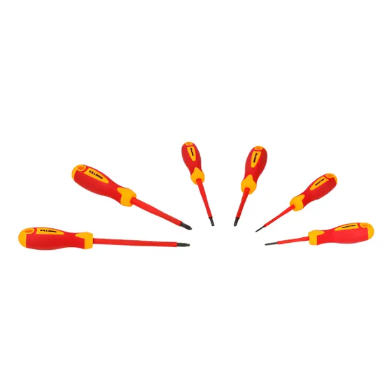 Juego 6 Destornilladores Mango Bimaterial 1000v Surtek