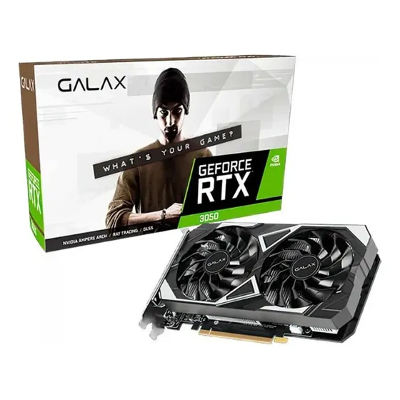 Mercado Livre Placa De Vídeo Galax Geforce Rtx 3050 Ex 6gb Gddr6 Dlss image