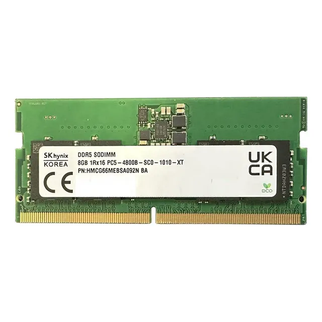 Memoria Ram Laptop Sodimm Ddr5 8gb 4800mhz C40 Equipos Gamer