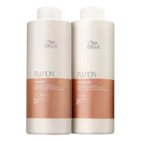 Kit Wella Fusion Shampoo 1l+ Condicionador 1l