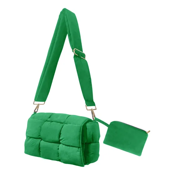 Bolso Bandolera Acolchado Con Cassette Naariian L5tcb