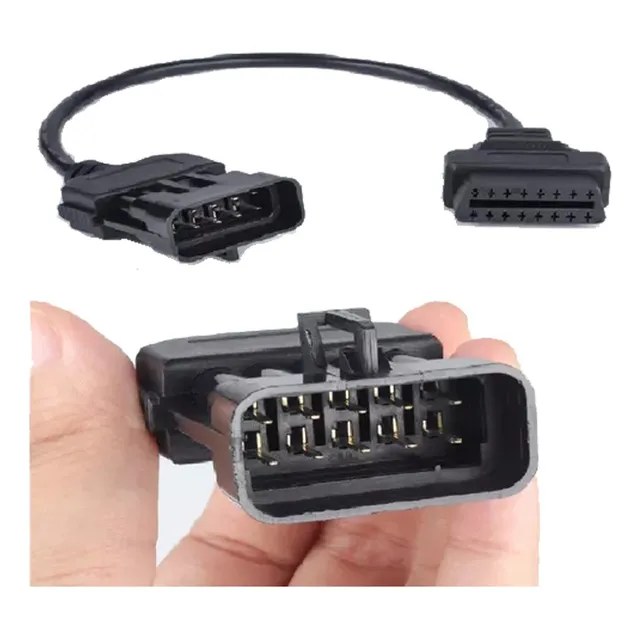 Adaptador Scanner Obd2 Chevrolet Y Opel De 10 Pines A Obd2