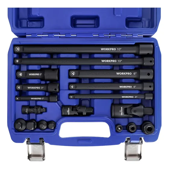 Juego De Adaptadores De Taladro Workpro Para Llaves