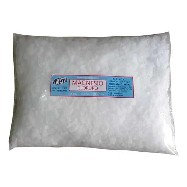 Cloruro De Magnesio X1 Kilo Modelife