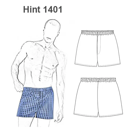 Moldesunicose Patrón Pijama Hombre Papel Talla Boxer