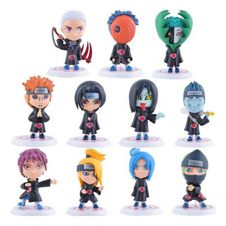 Minifigura De Naruto, 11 Unidades, Para Muñecas Madara Gaara Minifigura De Naruto, 11 Unidades, Para Muñecas Madara Gaara