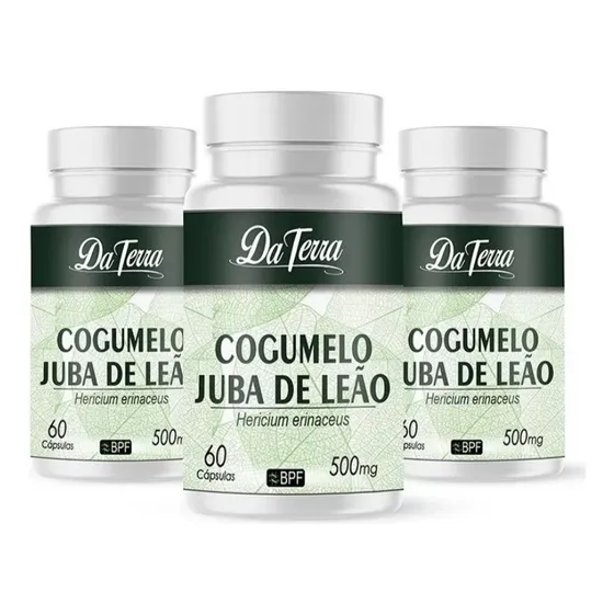 Promo Hongo Melena De Leon 3x60 Caps (180 Total)