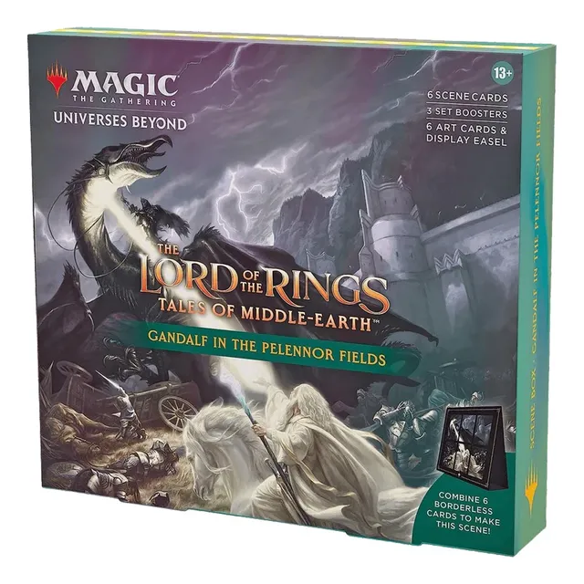 Magic Lord Of The Rings Gandalf In The Pelennor Fields Scene