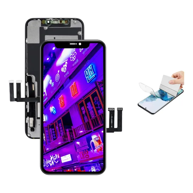 Pantalla Compatible Con iPhone 11 A2111 Oem + Mica Hidrogel