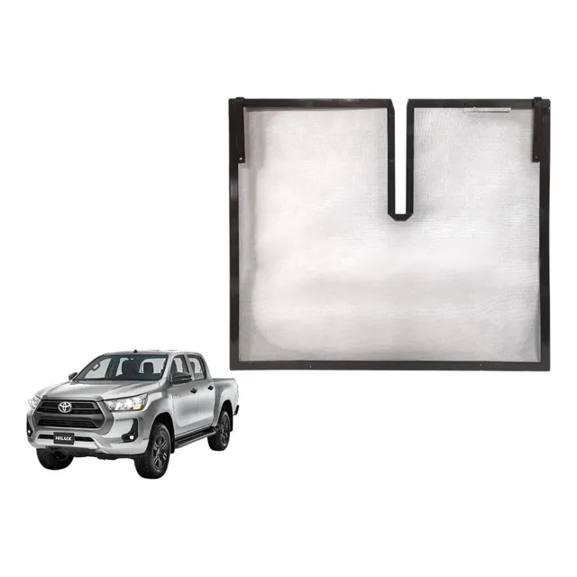 Mariposero Bichero Toyota Hilux 2016+ Protector De Radiador