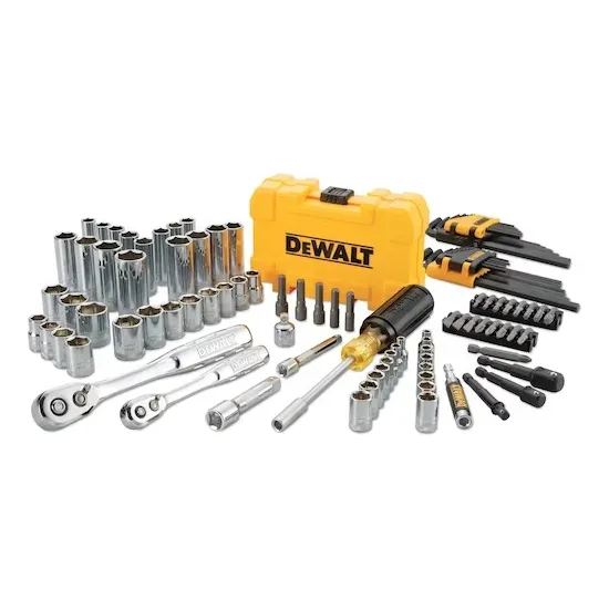 Juego De Llaves Y Dados Dewalt 108 Pc