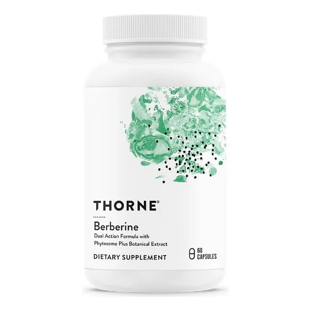 Berberina 1000 Mg Thorne 60 Cápsulas