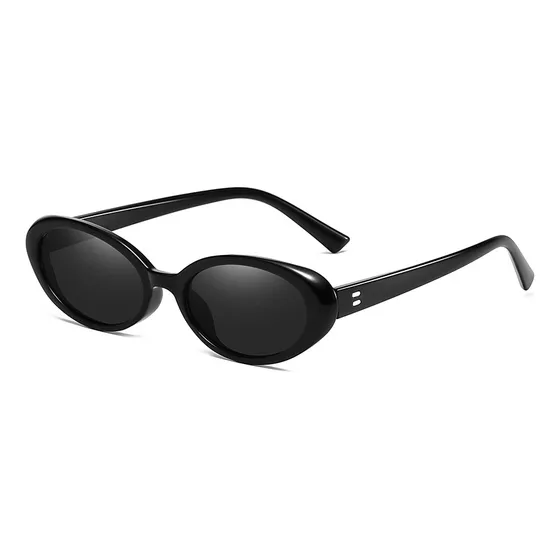 Gafas De Sol Elípticas Retro De Moda Antideslumbrantes