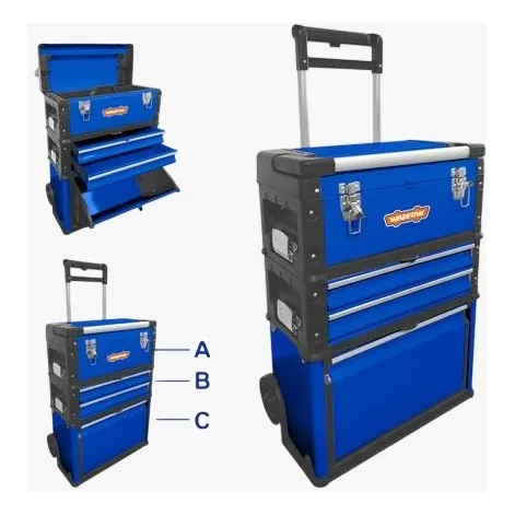 Maleta Para Herramientas 1 Cajon 3 Bandejas Wadfow