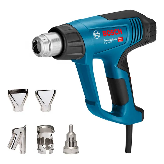 Pistola De Calor Bosch Ghg 20-63 1600w + Boquillas