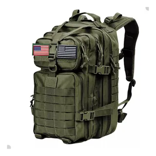 Mochila Tatica Militar Impermeavel Reforçada Grande 50l Eua Cor Verde-musgo Desenho Do Tecido Lisa Mochila Tatica Militar Impermeavel Reforçada Grande 50l Eua Cor Verde-musgo Desenho Do Tecido Lisa