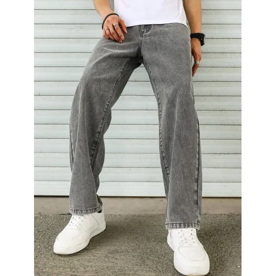 Jeans Rectos Para Hombre Manfinity Hypemode Talla M