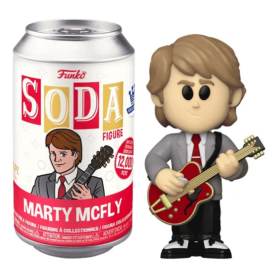 Funko Soda Marty Mcfly Con Guitarra Edicion Especial