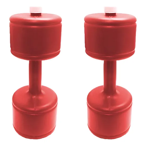 Par De Mancuernas De Pvc Recargable 2 Hasta 12 Kg