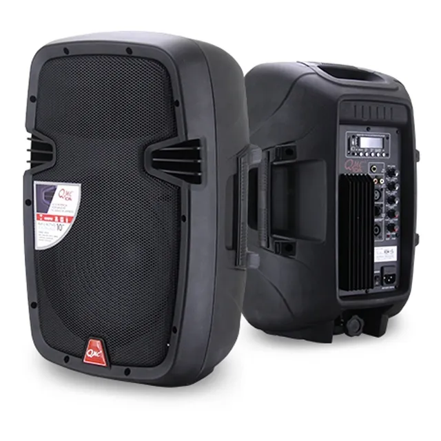 Bafle Activo Con Bocina De 10 Pulgadas C/ Bluetooth Qmc-10a 