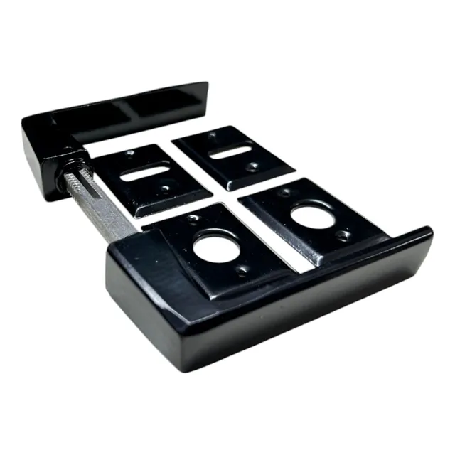 Manija D/b Aluminio Biselado Rialpa Doble Puerta