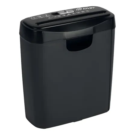 Fragmentadora De Papel Eletrica Automática Trituradora Picotadora Silenciosa Luvinco Preto 127v