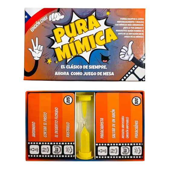 Pura Mímica - Juego De Mesa Edición Chile En Español