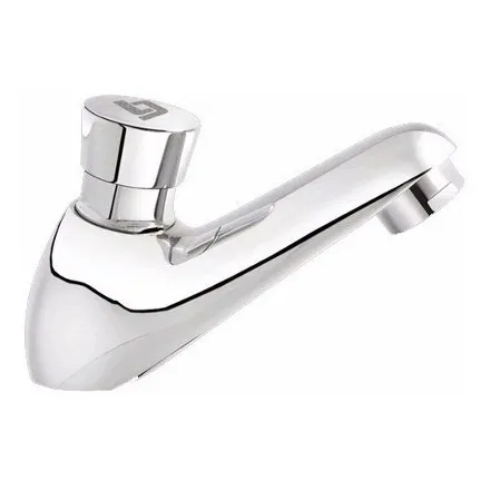 Llave Para Lavamanos Push Bottom Belt-g Gri-1816