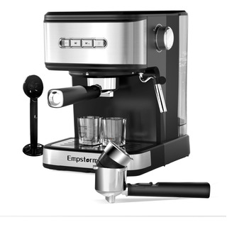 Cafetera Espresso 3 En 1, 20 Bares Y Paquete De 2 Vasos De C Cafetera Espresso 3 En 1, 20 Bares Y Paquete De 2 Vasos De C