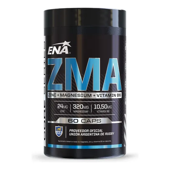 Zma Ena Zinc Magnesio Vitamina B6 + Fuerza