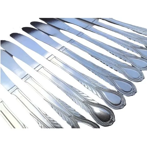 Juego De Cuchillos De Mesa Cubiertos De 12 Piezas Economico 