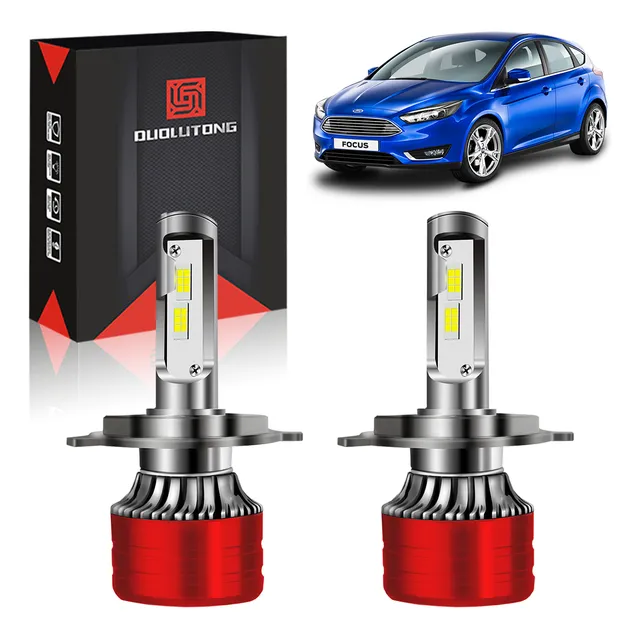 Focos Led 9003 H4 Ford Focus 2000-2004 Luz Alta Y Baja